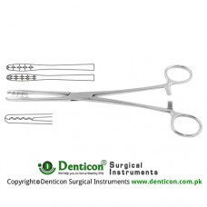 Ulrich Dressing Forcep Straight Stainless Steel, 26.5 cm - 10 1/2"